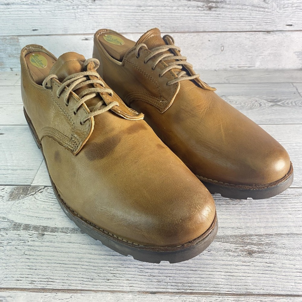 Vintage‎ Shoe Company Shoes Mens 12 M Brown Leather Vibram Gumlite Casual Soft